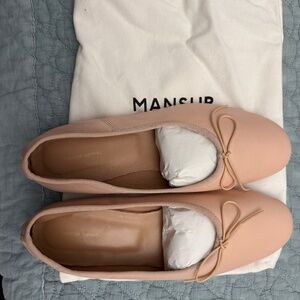 Mansur Gavriel Dream Ballerina Flat (pink) - size 39 (EUR)/9 (US/UK) NWOT